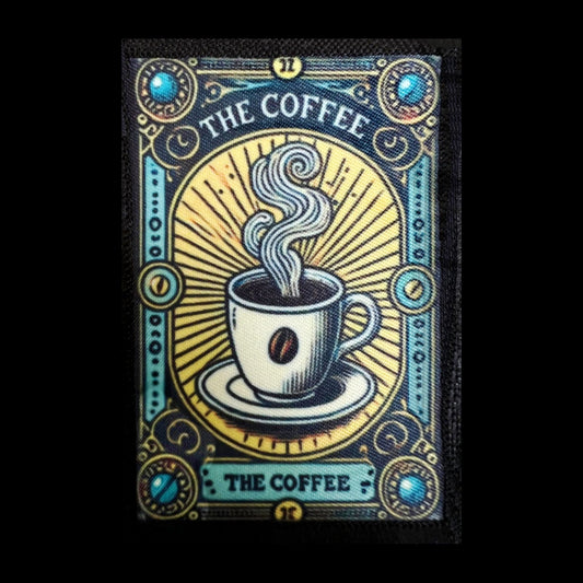 The Coffee Tarot Card Morale Patch