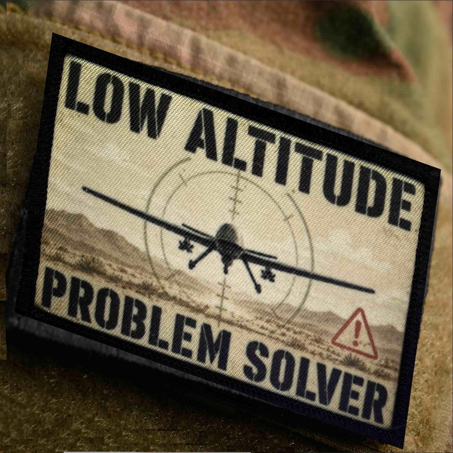 Low Altitude Problem Solver UAV Drone Morale Patch