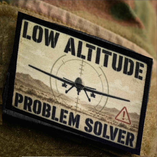 Low Altitude Problem Solver UAV Drone Morale Patch