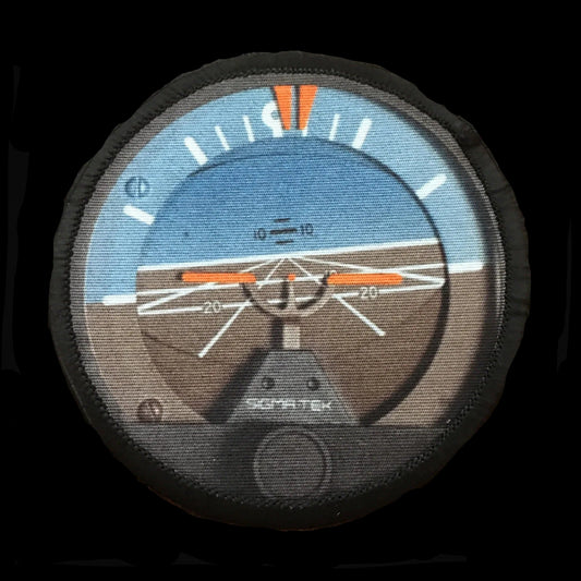 Artificial Horizon Aviation Morale Patch