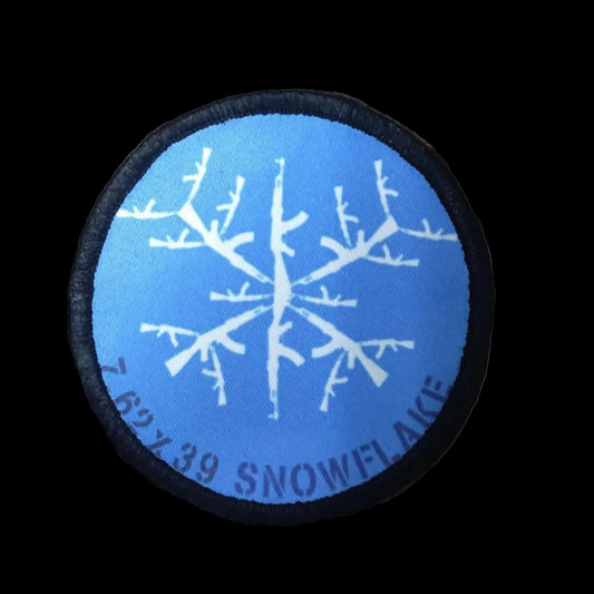 AK47 Snowflake Morale Patch