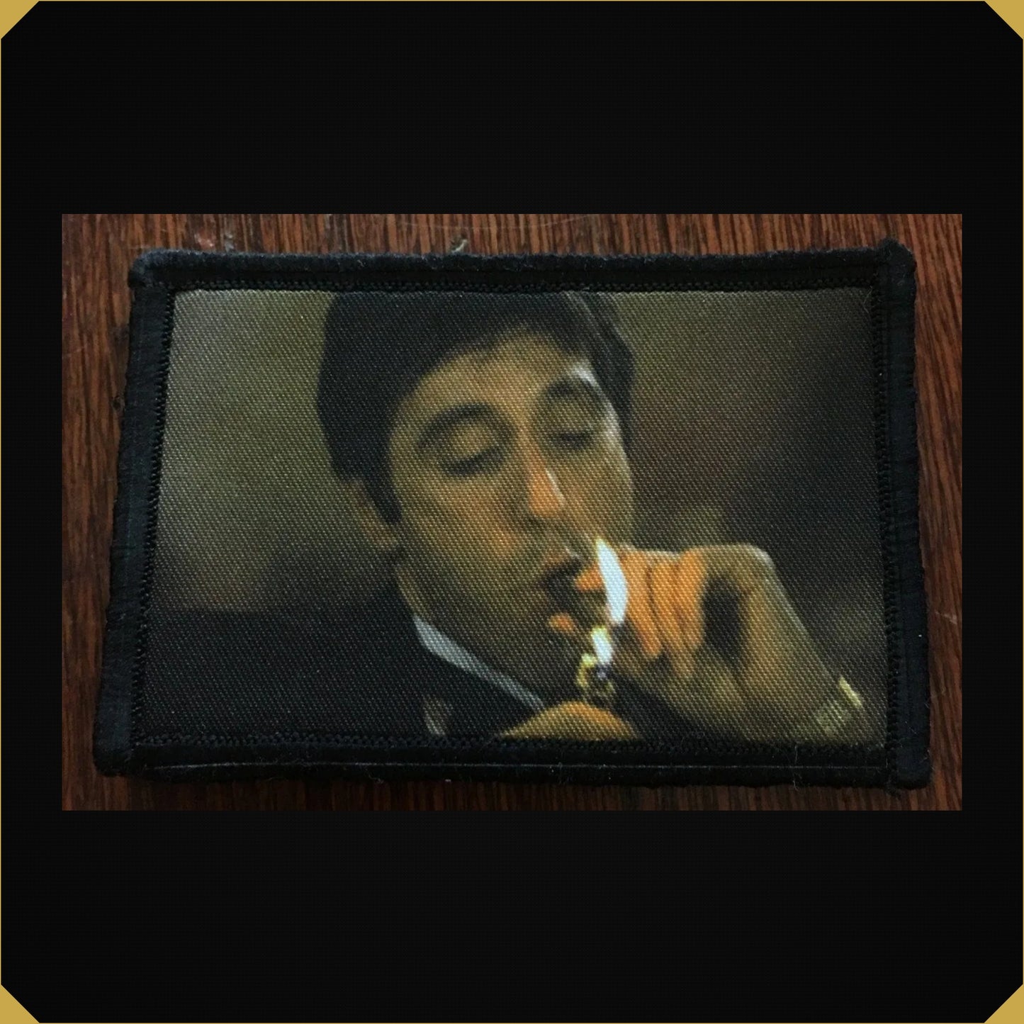 Al Pacino Scarface Cigar Morale Patch