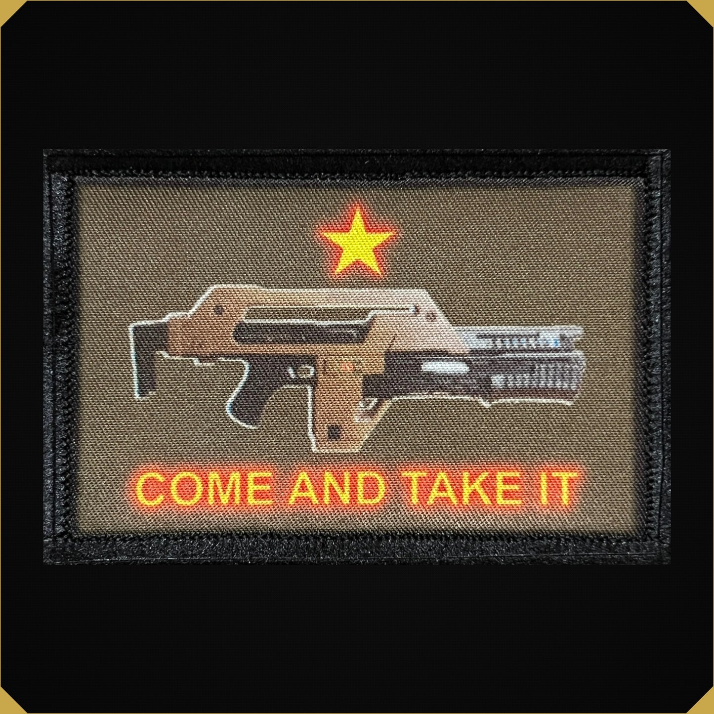 Come and Take It M41A Pulse Rifle Aliens inspired Morale Patch