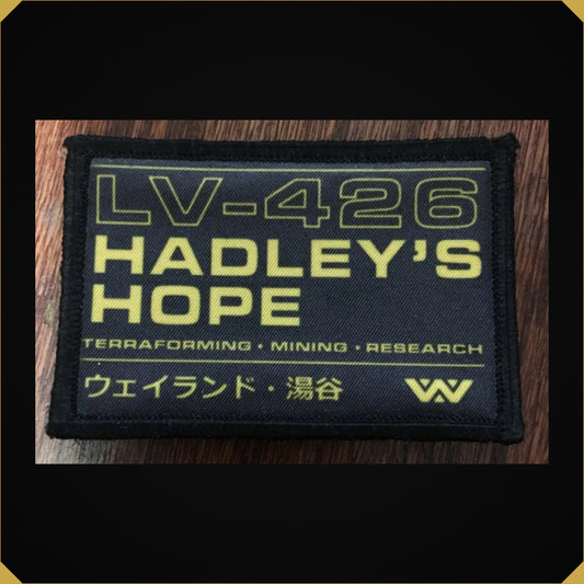 Aliens Movie Hadley's Hope Morale Patch