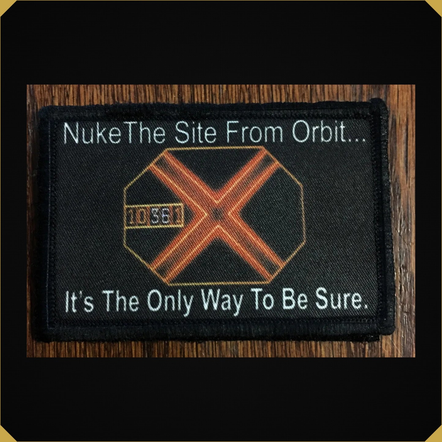 Aliens 'Nuke the Site from Orbit' 2x3" Morale Patch