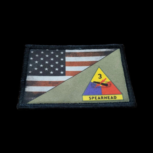 Army 3rd Armored Division Spearhead Morale Patch
