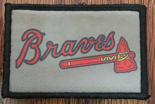 Atlanta Braves Baseball Morale Patch Morale Patches Redheaded T Shirts 