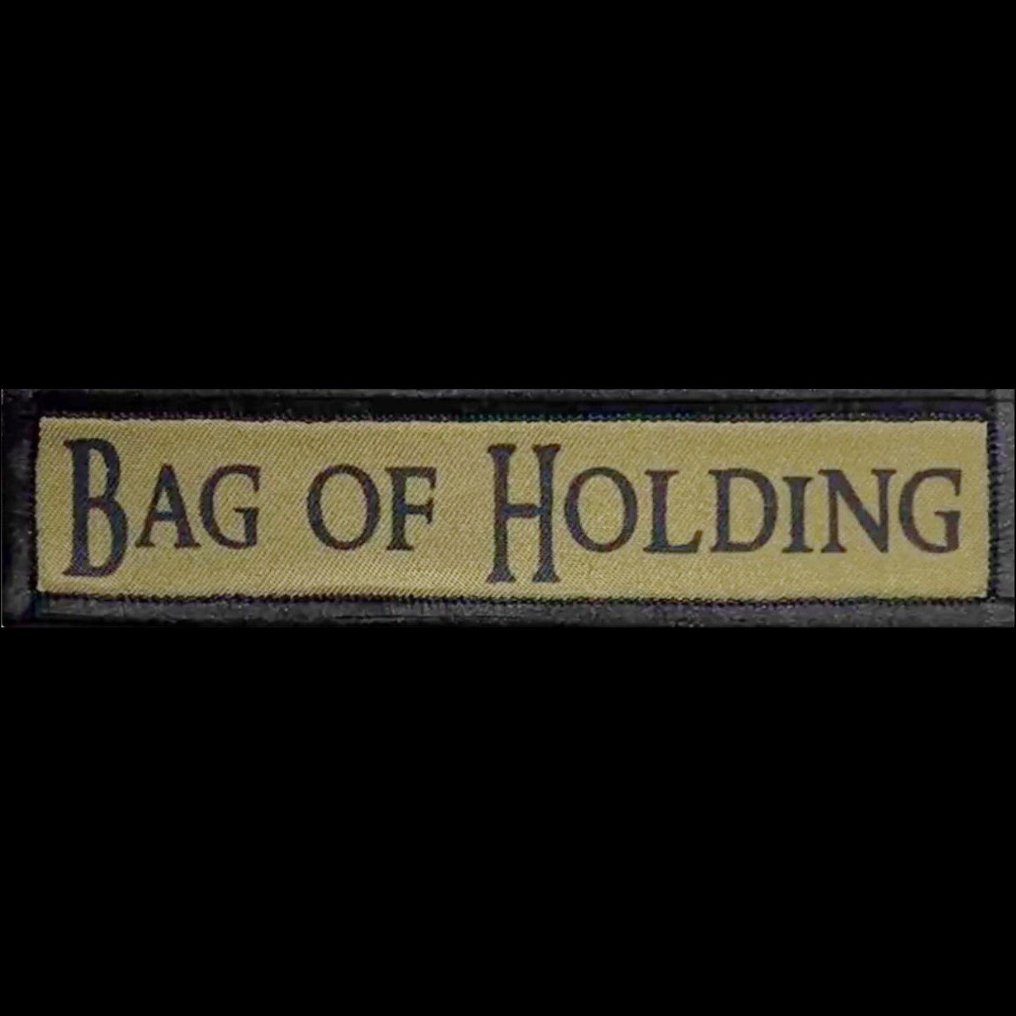 Bag of holding D&D Morale Patch