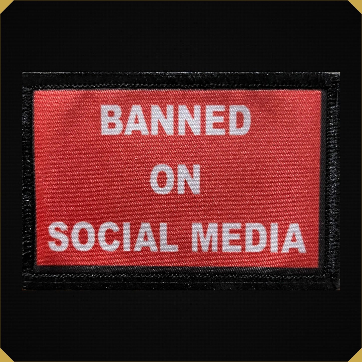 Banned on Social Media Morale Patch