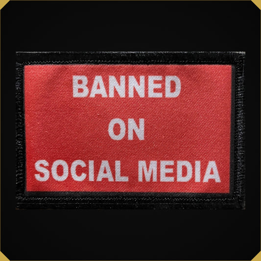 Banned on Social Media Morale Patch