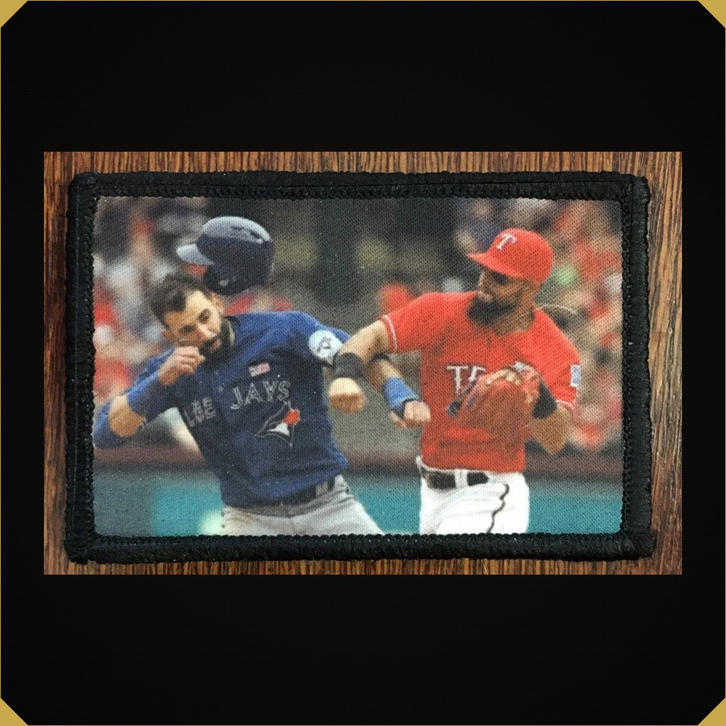 Baseball Punch Morale Patch