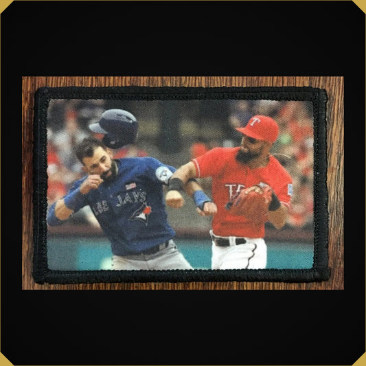 Baseball Punch Morale Patch