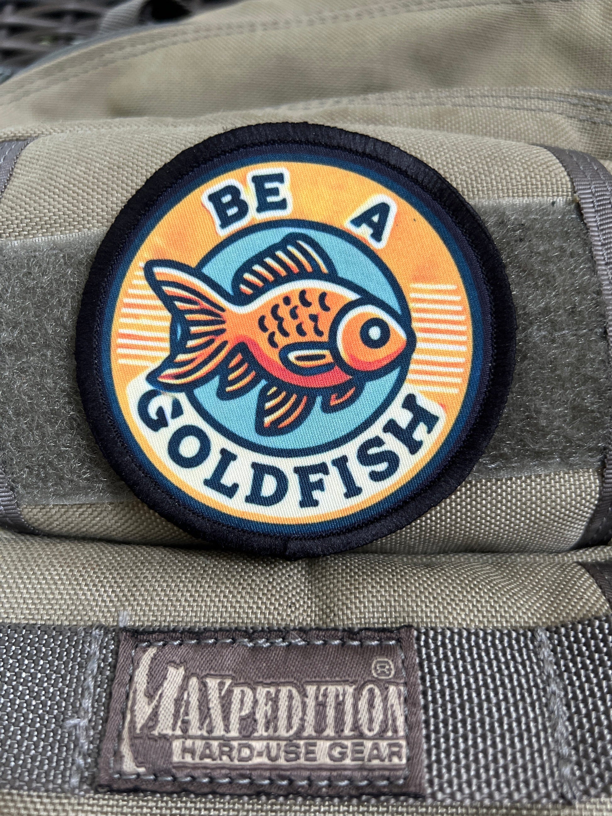 Be A Goldfish Ted Lasso Morale Patch Morale Patches Redheaded T Shirts 