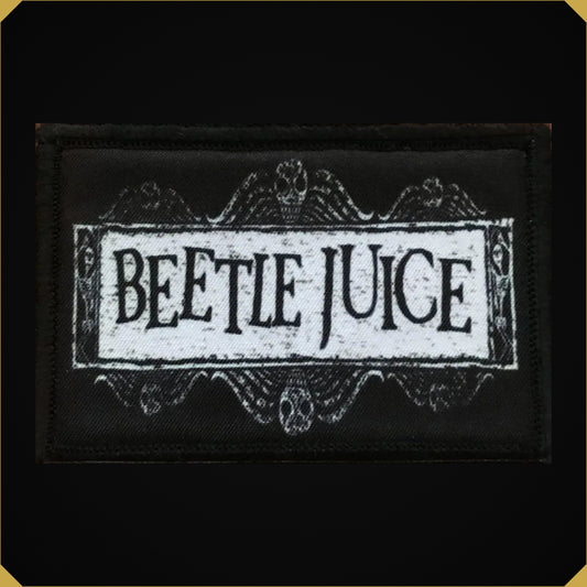 BeetleJuice Logo Morale Patch