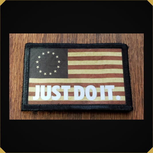 Betsy Ross Flag Just Do It NIKE Morale Patch