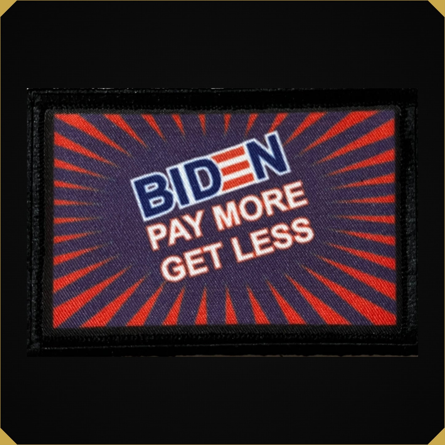 Biden Pay More Get Less Morale Patch