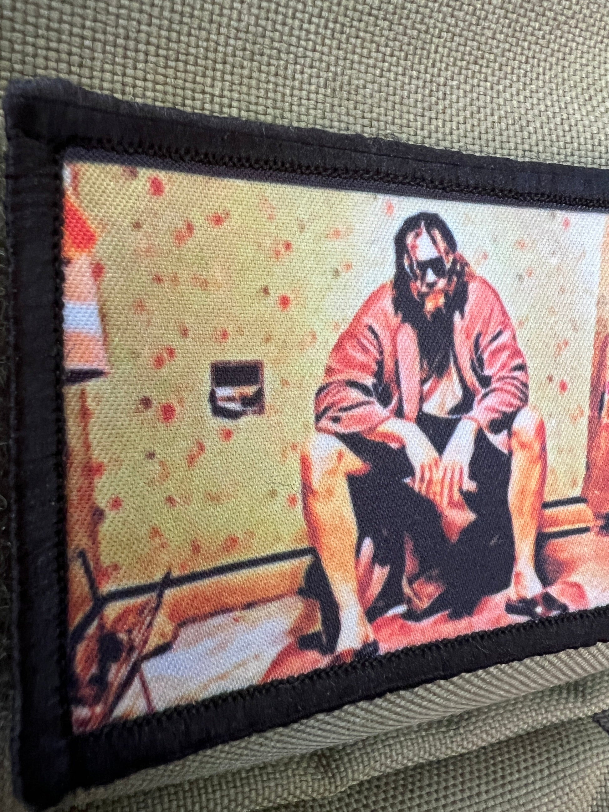 Big Lebowski Bathroom Morale Patch