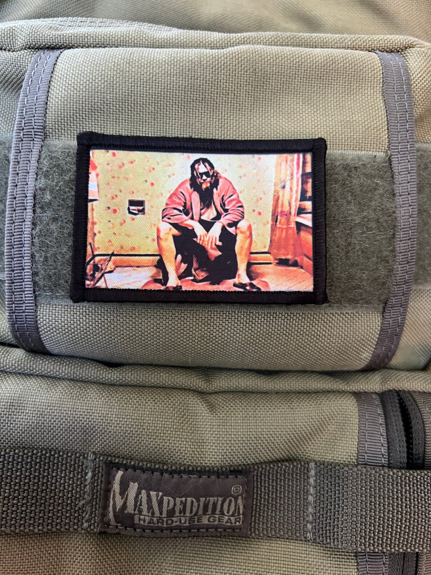 Big Lebowski Bathroom Morale Patch