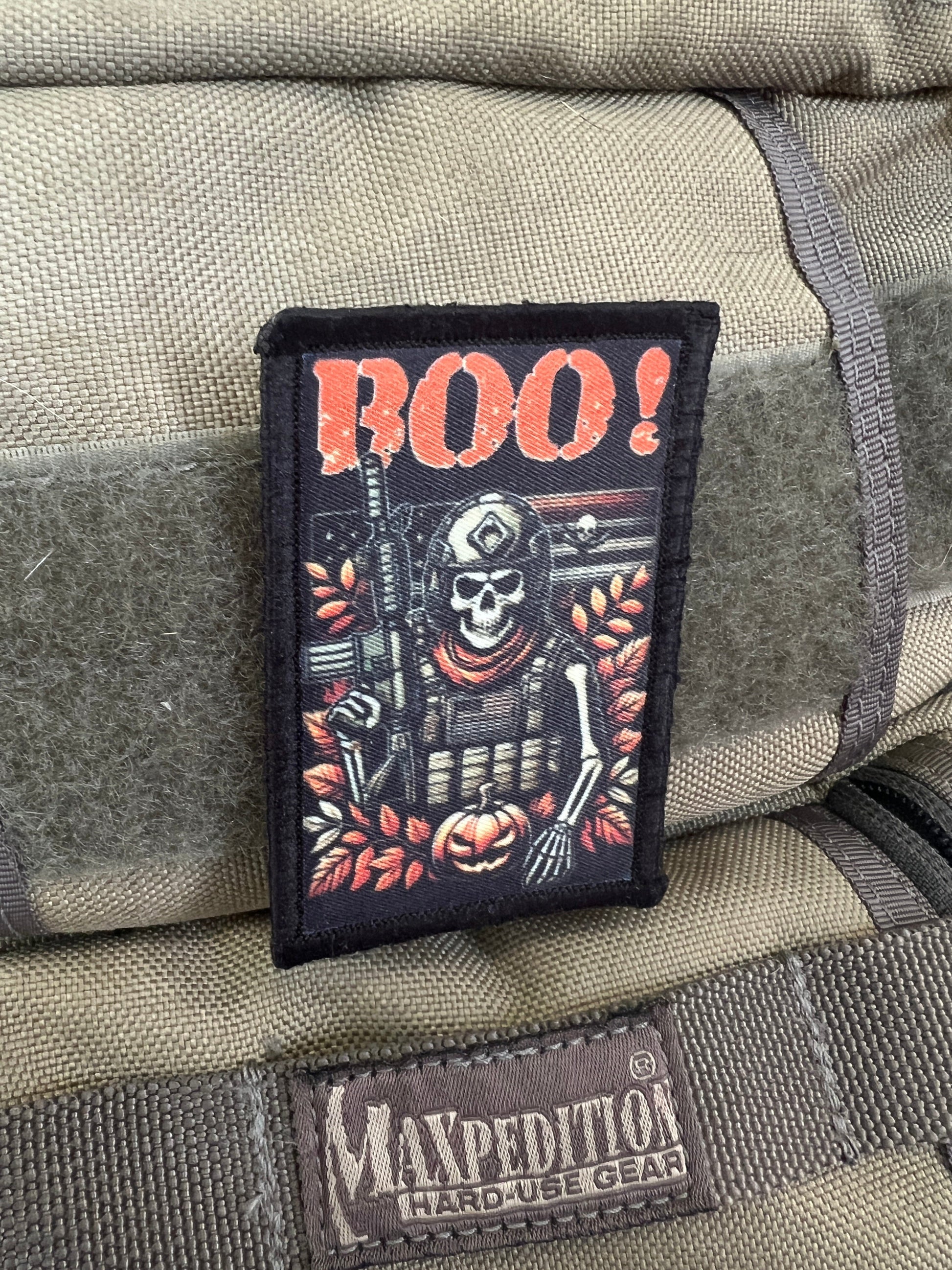 Tactical Halloween Velcro Morale Patch