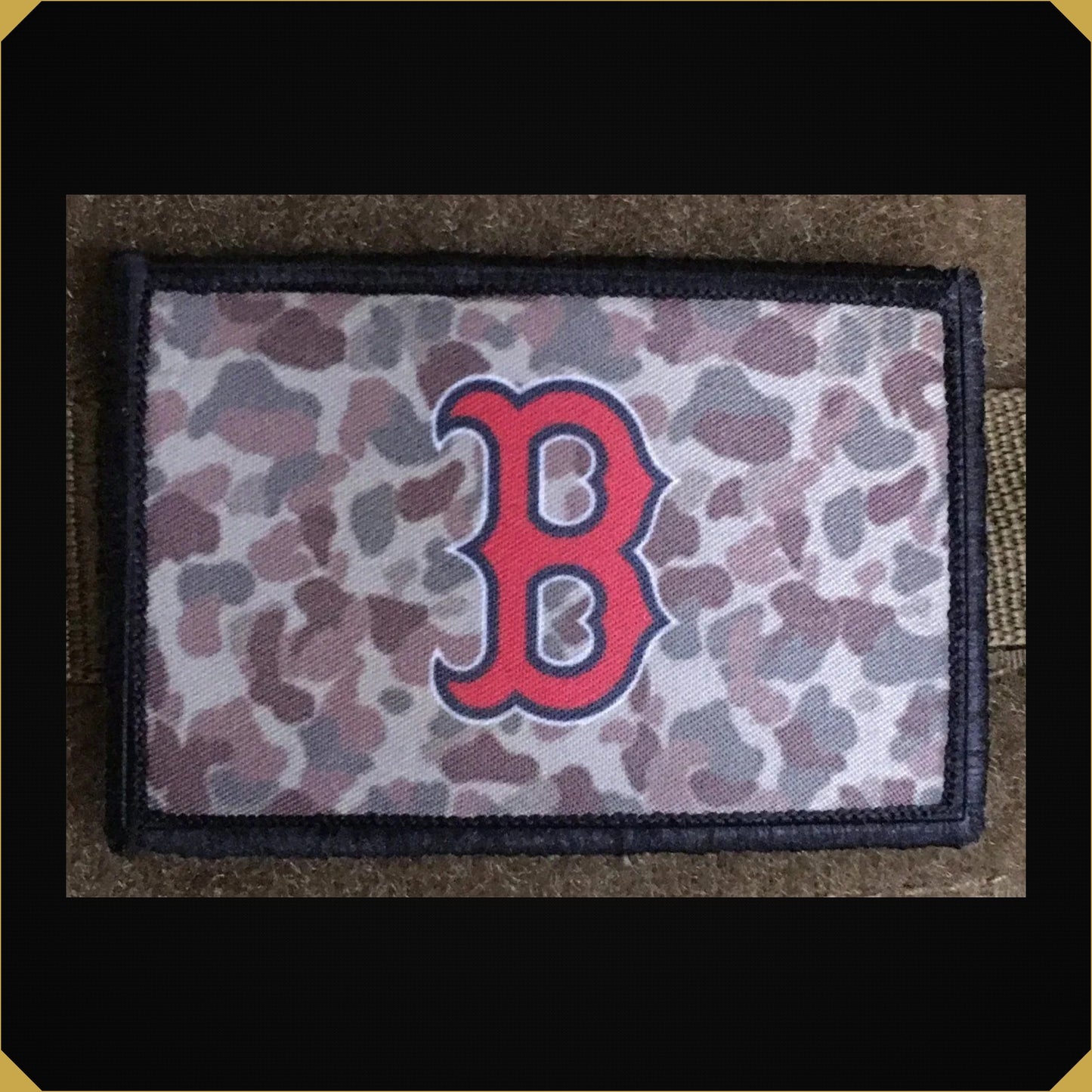 Boston Red Sox Camo Morale Patch
