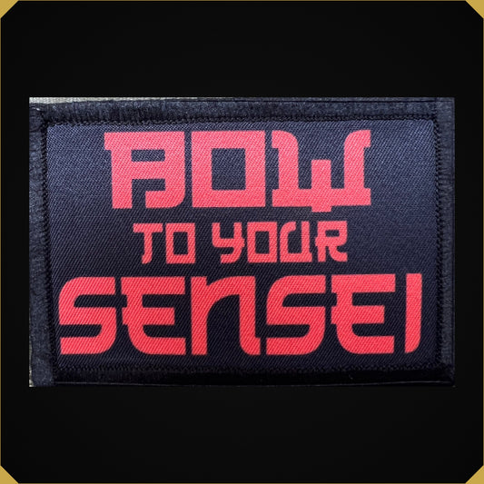 Bow To Your Sensei Morale Patch