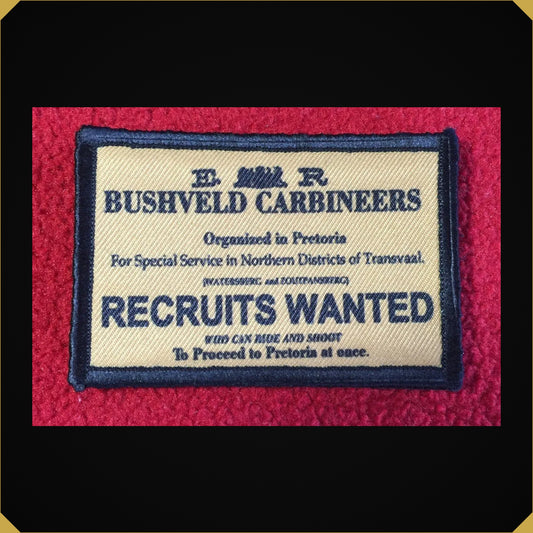 Breaker Morant Bushveld Carbineers Morale Patch