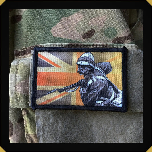 British Redcoat with Martini Henry Morale Patch