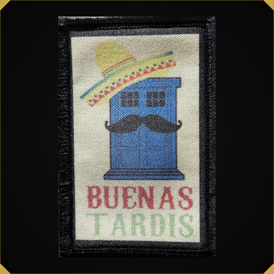 Buenas TARDIS Sombrero Doctor Who Morale Patch
