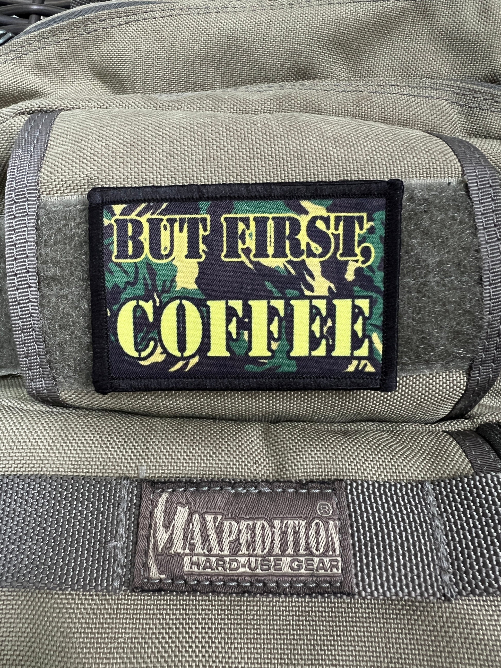 But First, Coffee Morale Patch