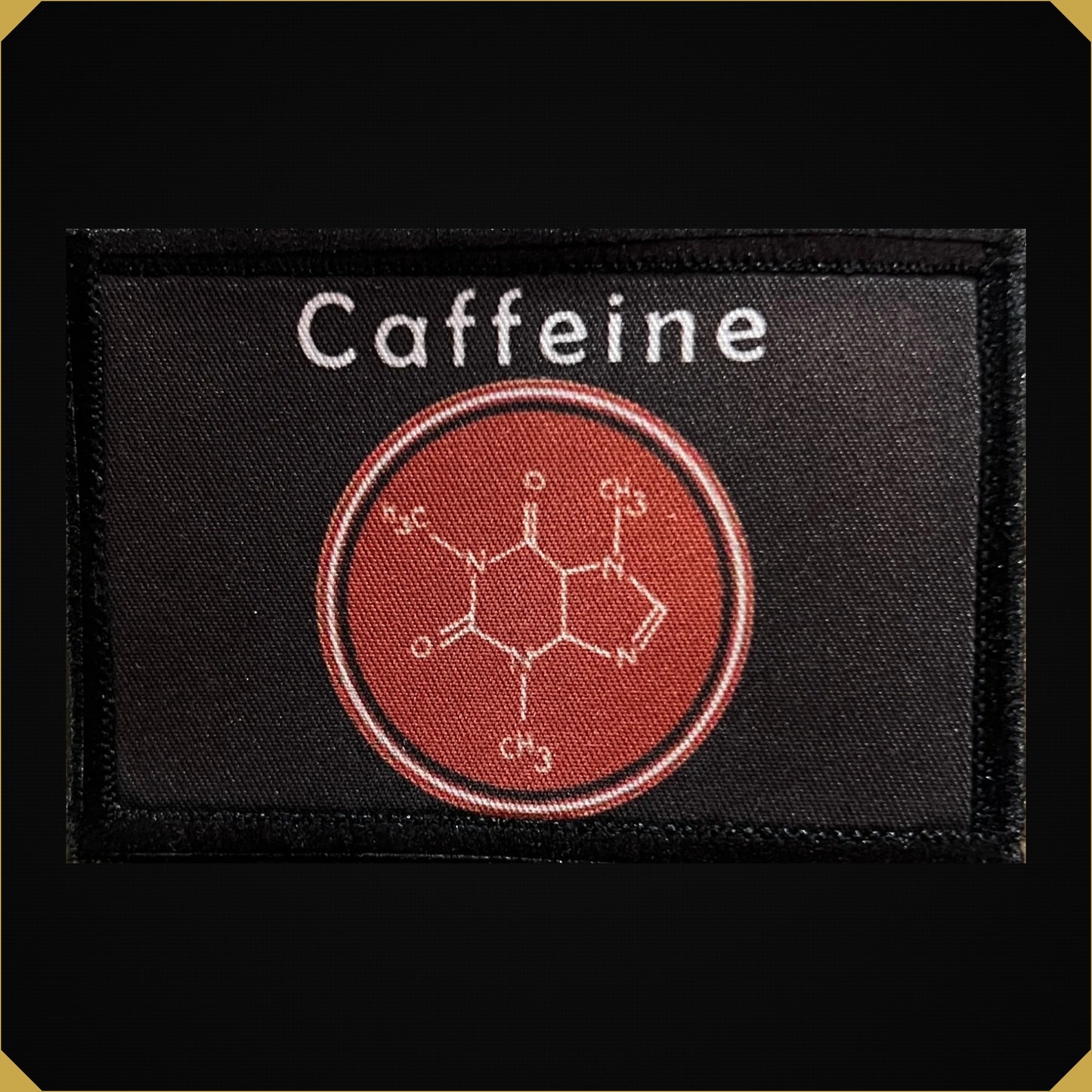 Caffeine Molecule Morale Patch