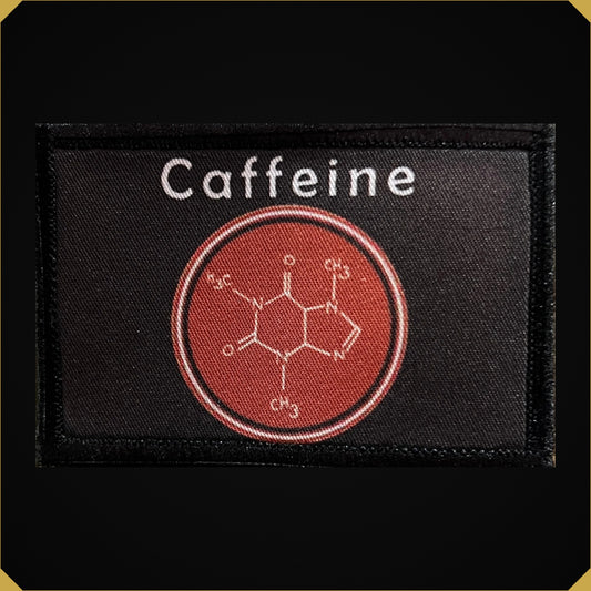 Caffeine Molecule Morale Patch