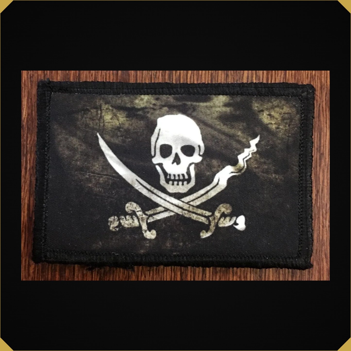 Calico Jack Pirate Flag Morale Patch