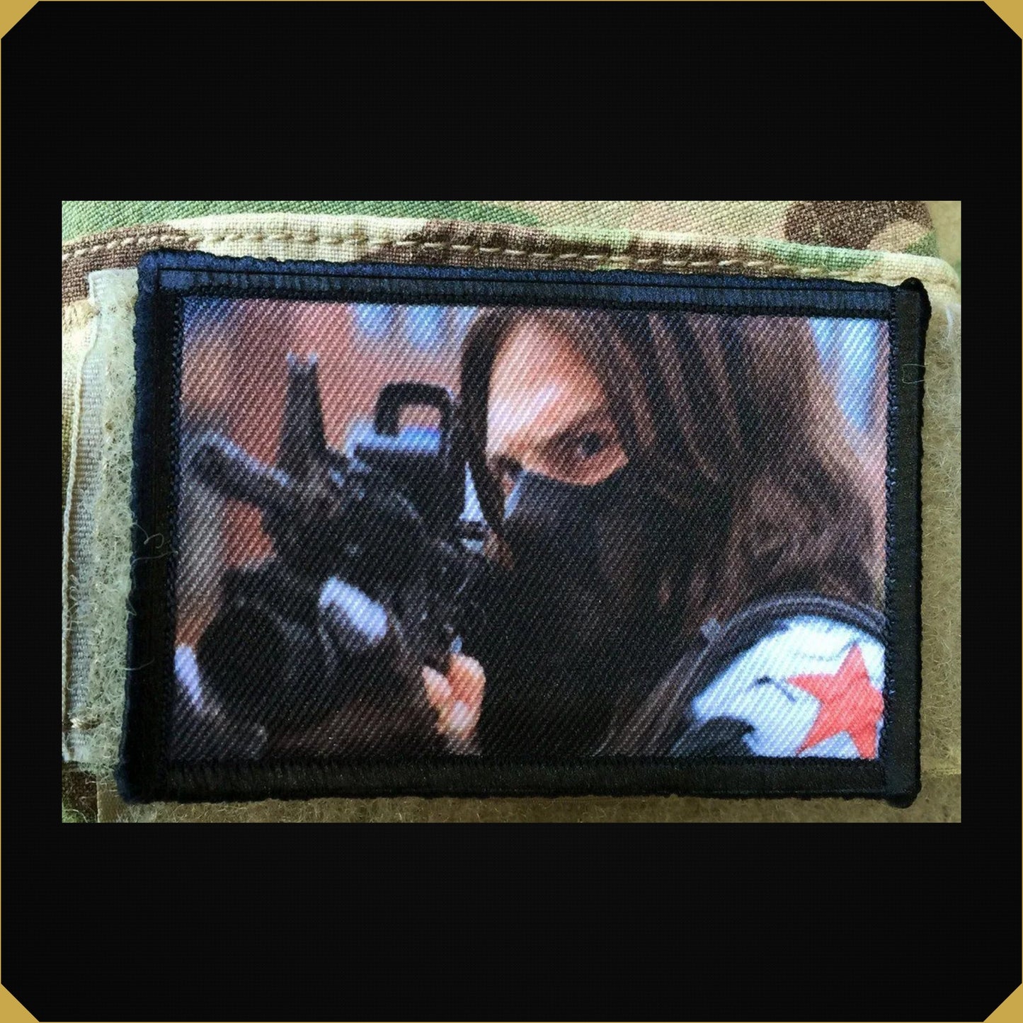 Captain America Winter Soldier Morale Patch