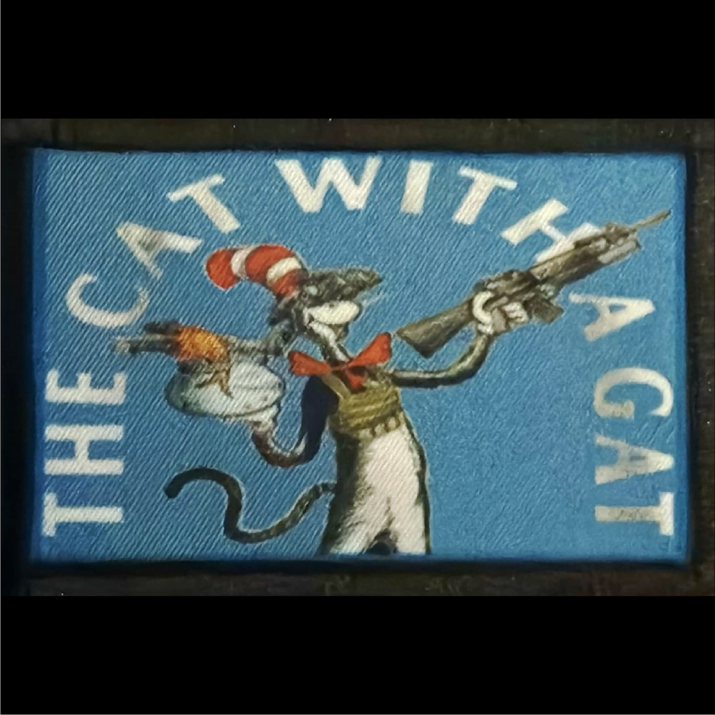 Cat with a Gat Morale Patch