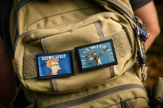 Cat with a Gat Morale Patch