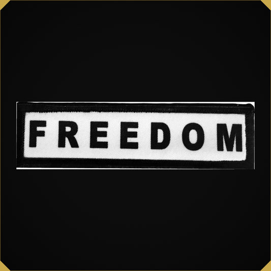 1x4 Charlie Kirk Freedom USA Flag Morale patch