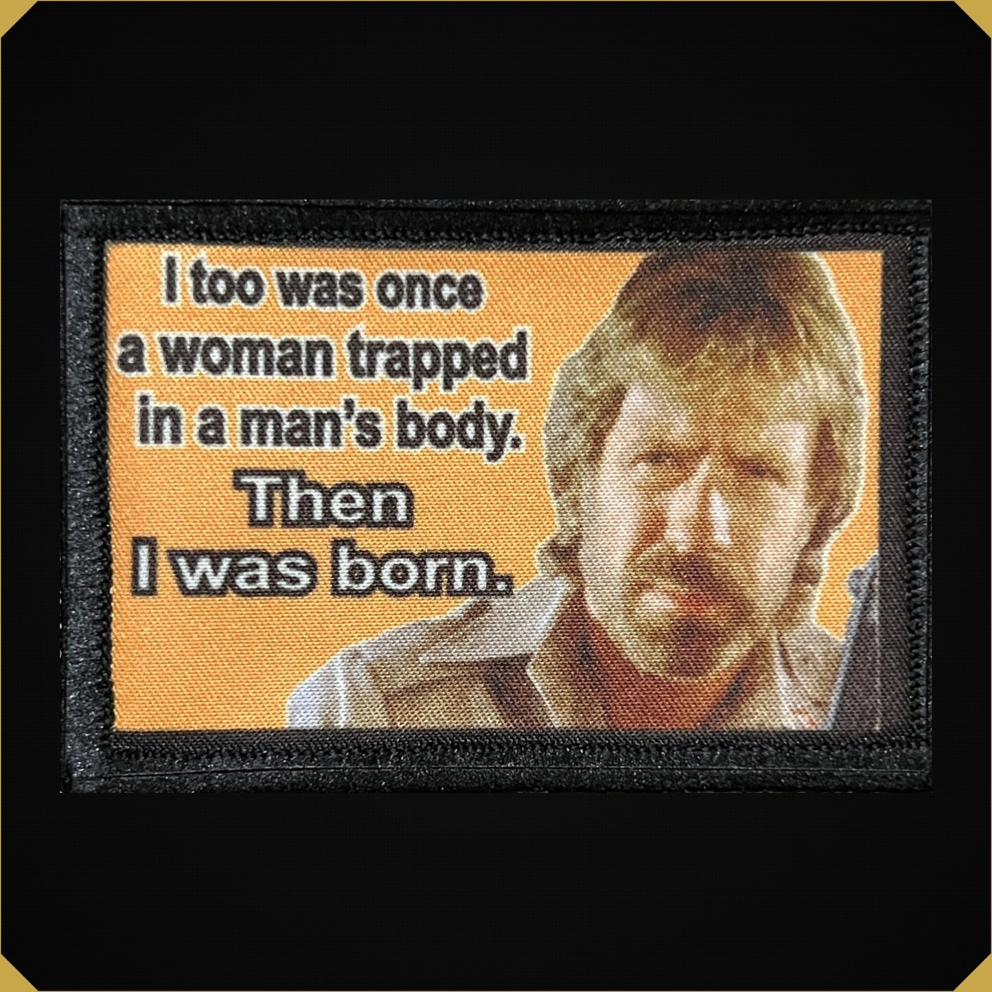 Chuck Norris "Then I was Born" Morale Patch