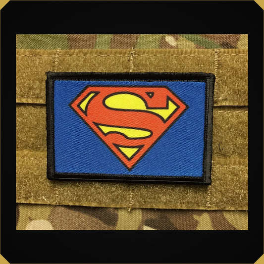 Classic Superman Crest Morale Patch