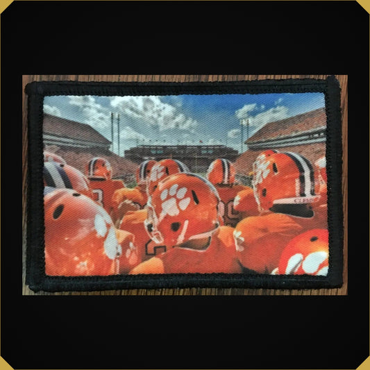 Clemson Football Team Morale Patch