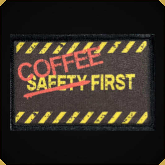 But First, Coffee Morale Patch