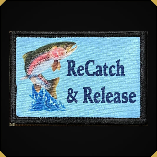 ReCatch and Release Fly Fishing Morale Patch