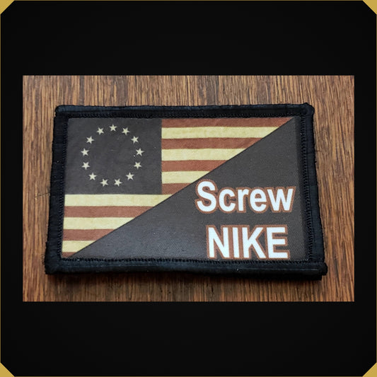 Betsy Ross Flag Screw NIKE Morale Patch