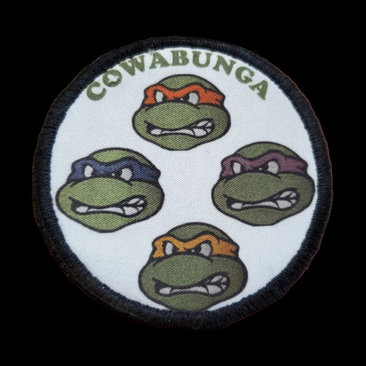 Cowabunga Teenage Mutant Ninja Turtles Morale Patch