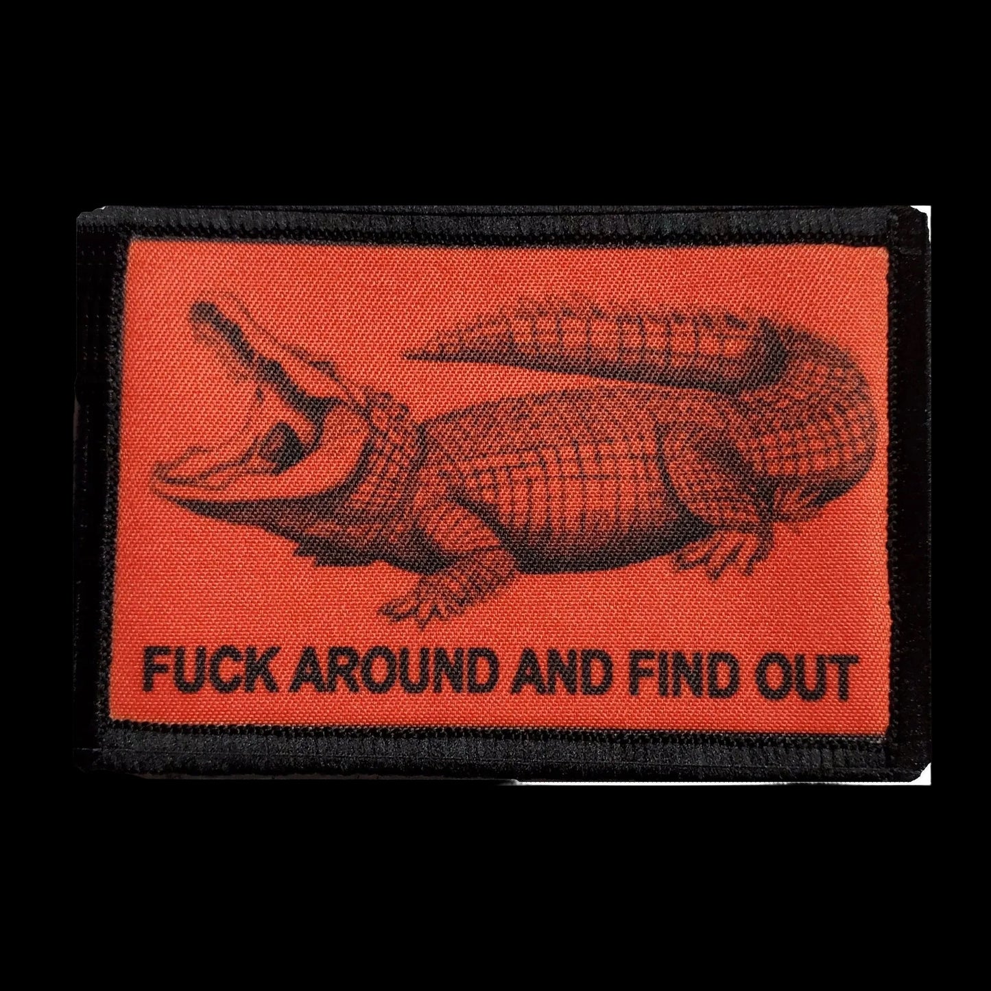 Crocodile Fuck Around and Find Out Morale Patch
