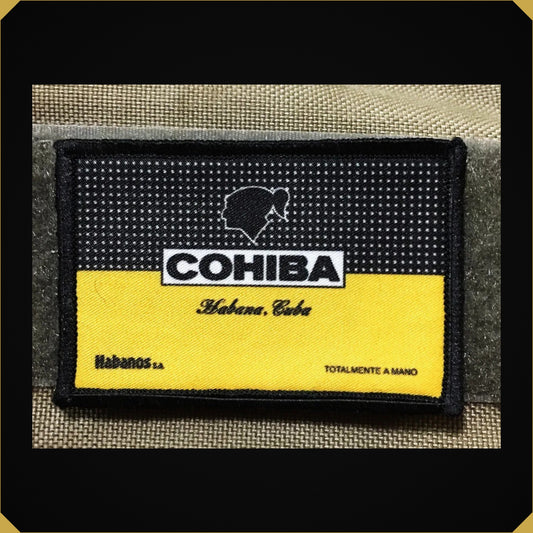 Cuban Cohiba Cigar Morale Patch