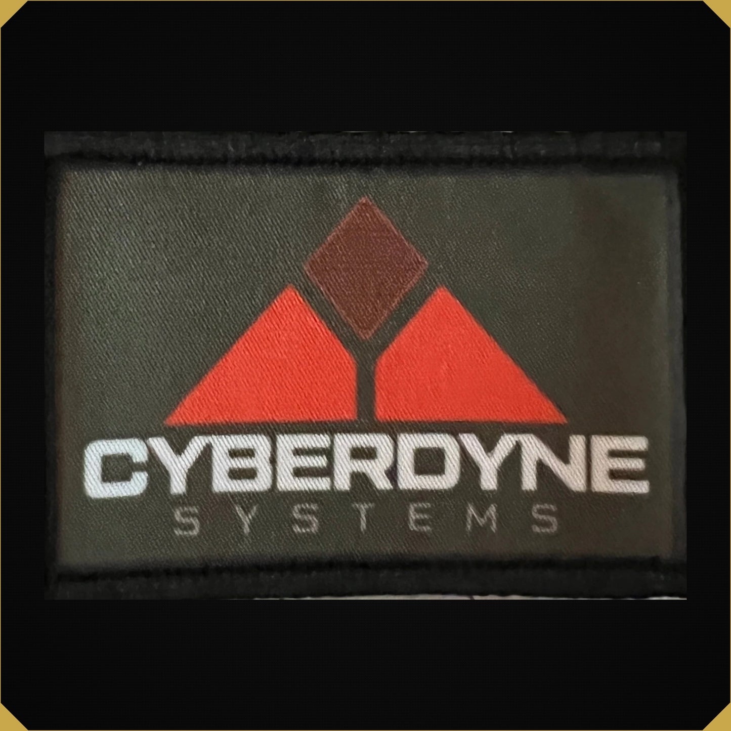 Cyberdyne Systems Logo 2x3 Terminator Movie themed Morale Patch