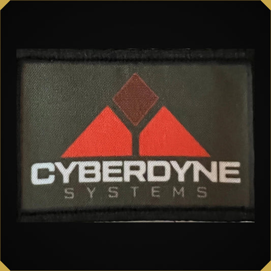 Cyberdyne Systems Logo 2x3 Terminator Movie themed Morale Patch