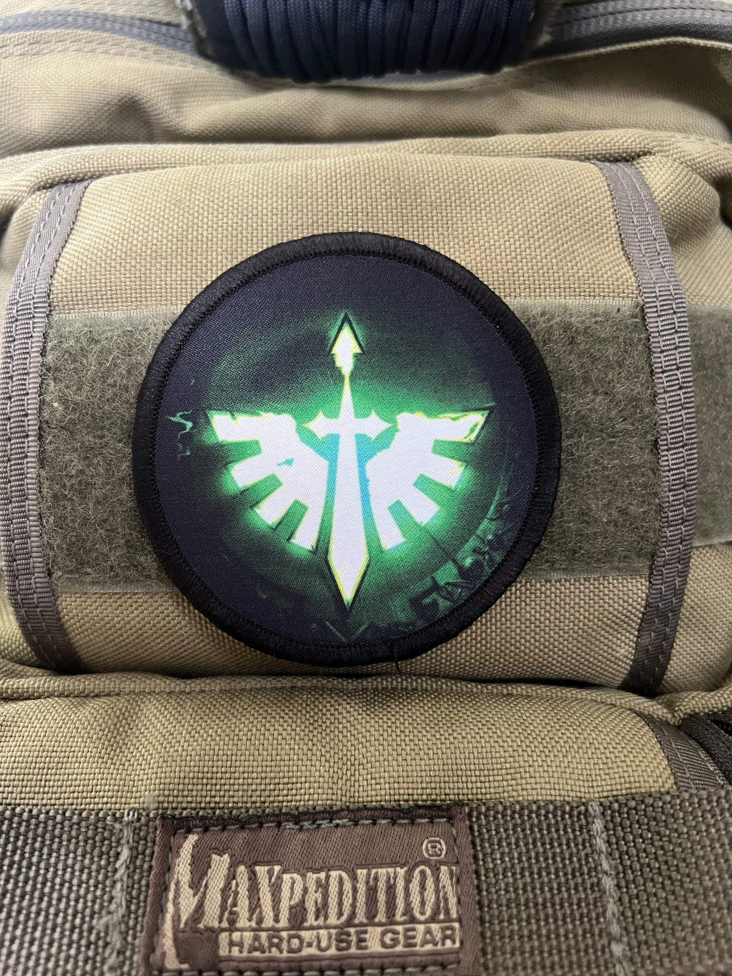 Warhamer 40K Space Marines Dark Angels Velcro Morale Patch