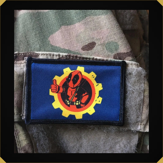 Deadpool Fallout Vault Boy Morale Patch
