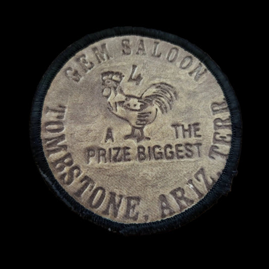 Deadwood Gem Saloon Coin Morale Patch
